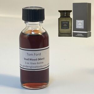 Tom Ford Oud Wood (Men), Designer Oil 1 oz. Glass Bottle